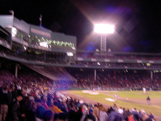 Fenway flare/blur